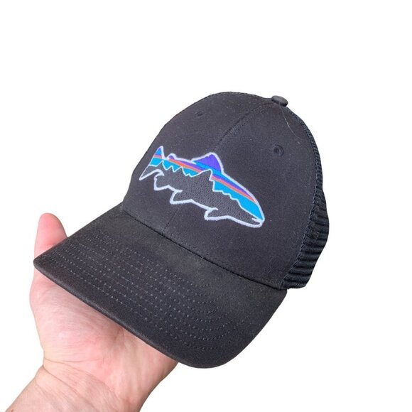 Rare Patagonia Fitz Roy Trout Trucket Hat - Picture 5 of 9